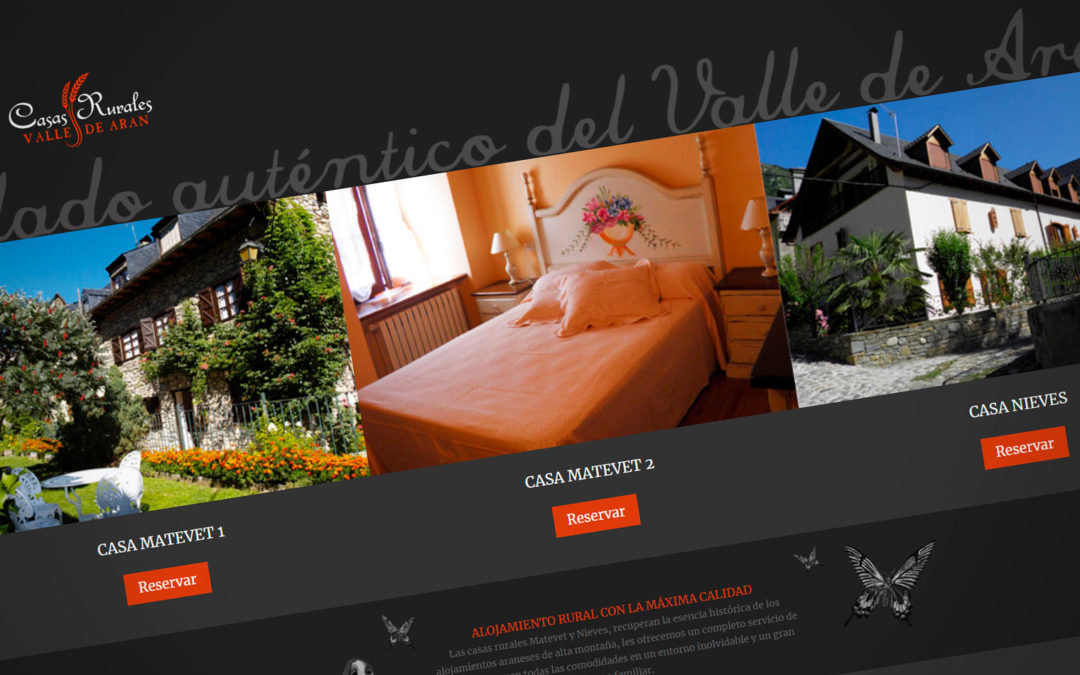 Web Casas Matevet y Nieves