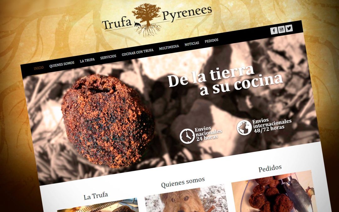 Web Trufa Pyrenees