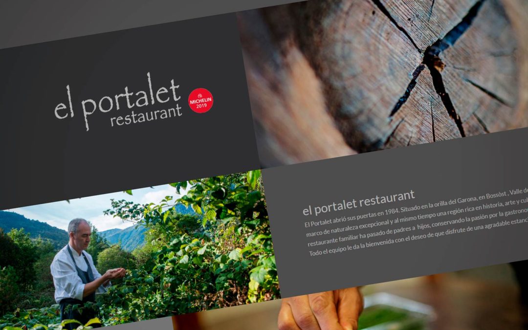 Web Restaurant El Portalet